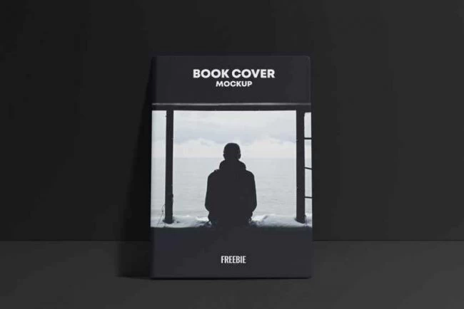 Free Book Cover Scene Mockup