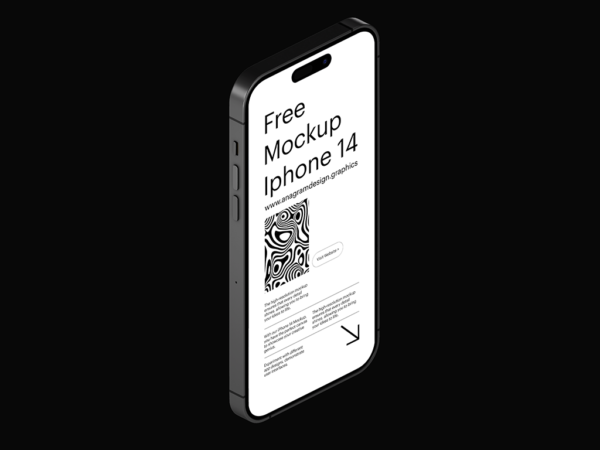 Iphone 14 Pro Free Mockup