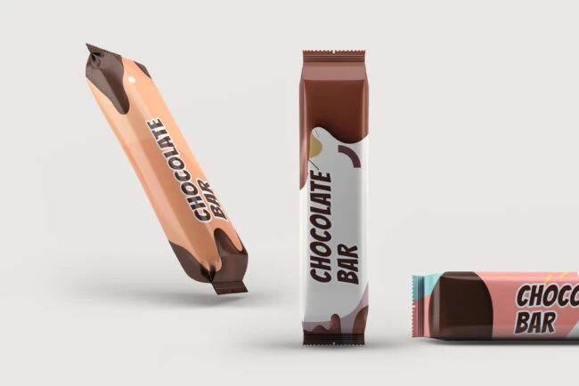 Chocolate Bar Free Mockup