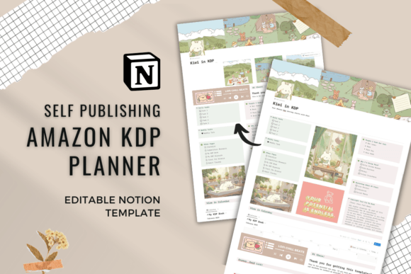 Notion Template Amazon Kdp Book Planner